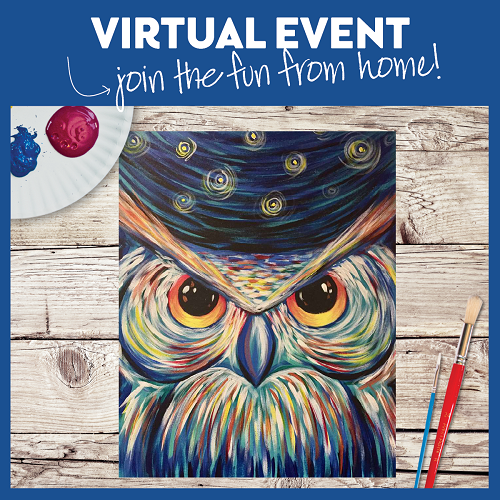 Starry Night Owl - Live Virtual Event or Watch Recording Later